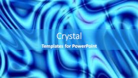  Presentation with blue abstract - Cool new presentation with blue-liquid-abstract-background backdrop and a teal colored foreground