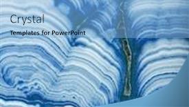  Presentation with stone - Presentation design featuring blue-malachite-stone-texture-macro background and a light blue colored foreground