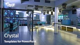  Presentation with blue marble - Audience pleasing PPT theme consisting of blue marble - bar interior backdrop and a ocean colored foreground