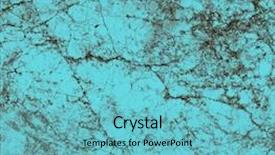  Presentation with blue marble - Audience pleasing theme consisting of blue marble background high res backdrop and a seafoam green colored foreground