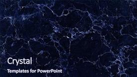  Presentation with blue marble - PPT theme consisting of blue marble background background and a navy blue colored foreground