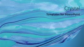  Presentation with blue marble - Presentation theme enhanced with blue-marble-color-mix-fluid background and a light blue colored foreground