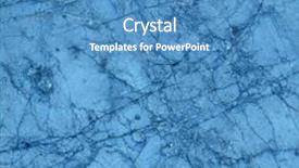  Presentation with blue marble - PPT theme with blue marble texture high resolution background and a teal colored foreground