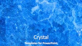  Presentation with blue marble - PPT theme having blue marbled background background and a cobalt blue colored foreground