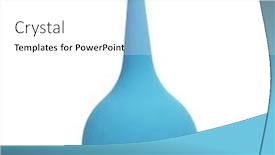  Presentation with bulb - Slide deck featuring blue-medical-suction-bulb background and a white colored foreground