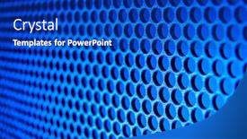  Presentation with metal - Slide deck having blue-metal-grid-background background and a royal blue colored foreground