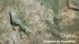  Presentation with mold - Presentation design featuring blue-mold-background-macro-view background and a gray colored foreground