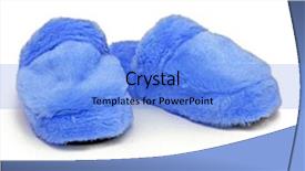  Presentation with mule - PPT theme featuring blue mule in studio background and a  colored foreground