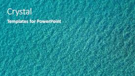  Presentation with ocean - Slide set having blue-ocean-background-from-above background and a teal colored foreground