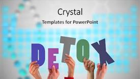  Presentation with detox - Presentation featuring  background and a  colored foreground