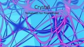  Presentation with pink blue - Slides having 3d model sci fi - blue-pink fantasy background background and a light blue colored foreground