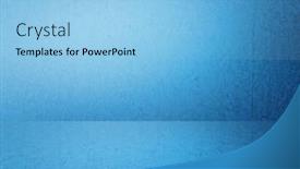  Presentation with plaster - Presentation theme with blue-plaster-wall-old-grunge background and a light blue colored foreground