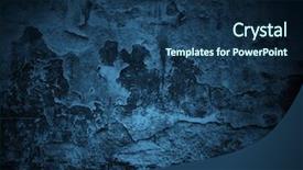  Presentation with old paper - Audience pleasing PPT layouts consisting of blue rag paper - old wall texture backdrop and a navy blue colored foreground