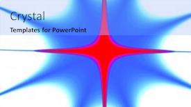  Presentation with red white blue - Beautiful presentation theme featuring blue-red-fantasy-star-isolated backdrop and a light blue colored foreground