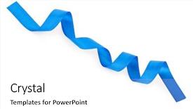  Presentation with blue ribbon bacon festival - Presentation theme enhanced with blue ribbon isolated on white background and a white colored foreground