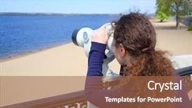  Presentation with russia - Theme enhanced with blue river in samara background and a red colored foreground