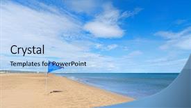  Presentation with school safety plan - Presentation design with blue safety flag on gruissan background and a  colored foreground