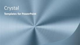  Presentation with stainless steel - Slide set having blue-shiny-stainless-steel-metal and a  colored foreground