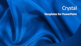  Presentation with royal blue - Cool new presentation theme with blue silk background large file backdrop and a ocean colored foreground