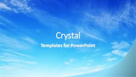  Presentation with sky blue - Colorful slides enhanced with blue sky background with tiny backdrop and a teal colored foreground