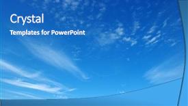  Presentation with sky blue - Amazing PPT layouts having blue sky background with white backdrop and a teal colored foreground