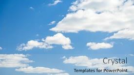  Presentation with blue sky - Amazing slide set having blue-sky-background-with-white backdrop and a light blue colored foreground