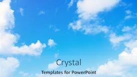  Presentation with law blue sky scales - Theme with blue-sky-background background and a light blue colored foreground