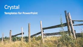  Presentation with country - Amazing presentation having blue sky country living backdrop and a teal colored foreground