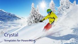  Presentation with coral reefs blue water beautiful sky - Slides with blue sky on background free background and a sky blue colored foreground