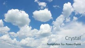  Presentation with sky sun - Amazing slides having blue-sky-with-clouds backdrop and a lemonade colored foreground