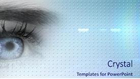  Presentation with blue tech - Slides with blue smart tech transition background and a sky blue colored foreground