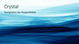  Presentation with blue design - Presentation design having blue smoke background and a cool aqua colored foreground