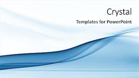  Presentation with smoke - Cool new presentation theme with blue smoke backdrop and a cool aqua colored foreground