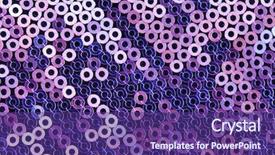  Presentation with texture - Slides with blue sparkling background - colorful sequined texture background and a  colored foreground