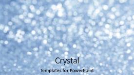  Presentation with sparkling lights - Slides featuring blue sparkling lights background background and a light blue colored foreground