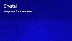  Presentation with royal blue - Audience pleasing presentation theme consisting of blue spiky background backdrop and a navy blue colored foreground