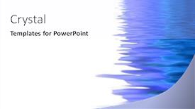  Presentation with ripple effect - Cool new presentation theme with blue-stripe-pattern-with-ripple backdrop and a white colored foreground