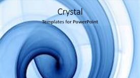  Presentation with abstract swirl - PPT layouts featuring blue swirl - abstract rendered image background and a light blue colored foreground