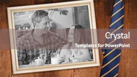  Presentation with blue line - PPT layouts enhanced with blue tie with diagonal line background and a gray colored foreground