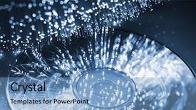  Presentation with florida power and light - Slides enhanced with blue videobackground - fiber optics background with lots background and a light blue colored foreground