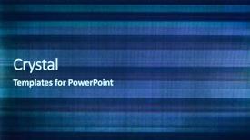  Presentation with black lcd or led tv - Slide deck enhanced with blue videobackground - glitch background of broken lcd background and a ocean colored foreground