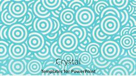  Presentation with vintage retro - Presentation theme having blue-vintage-circle-texture-pattern background and a arctic colored foreground