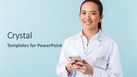  Presentation with photo - PPT layouts featuring blue wall background using mobile background and a sky blue colored foreground