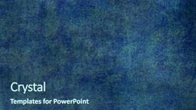  Presentation with rock wall - Audience pleasing slide deck consisting of blue wall texture or background backdrop and a  colored foreground