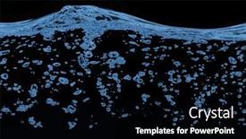  Presentation with air bubbles - Slide deck consisting of blue-water-and-air-bubbles background and a black colored foreground