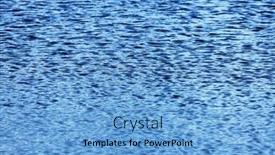  Presentation with deep ocean - PPT layouts consisting of blue-water-background-ripple-sea background and a light blue colored foreground