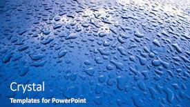  Presentation with blue drops - 