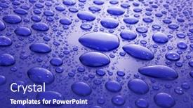  Presentation with blue drops - 
