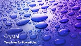  Presentation with blue drops - 