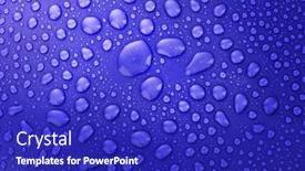  Presentation with blue drops - 